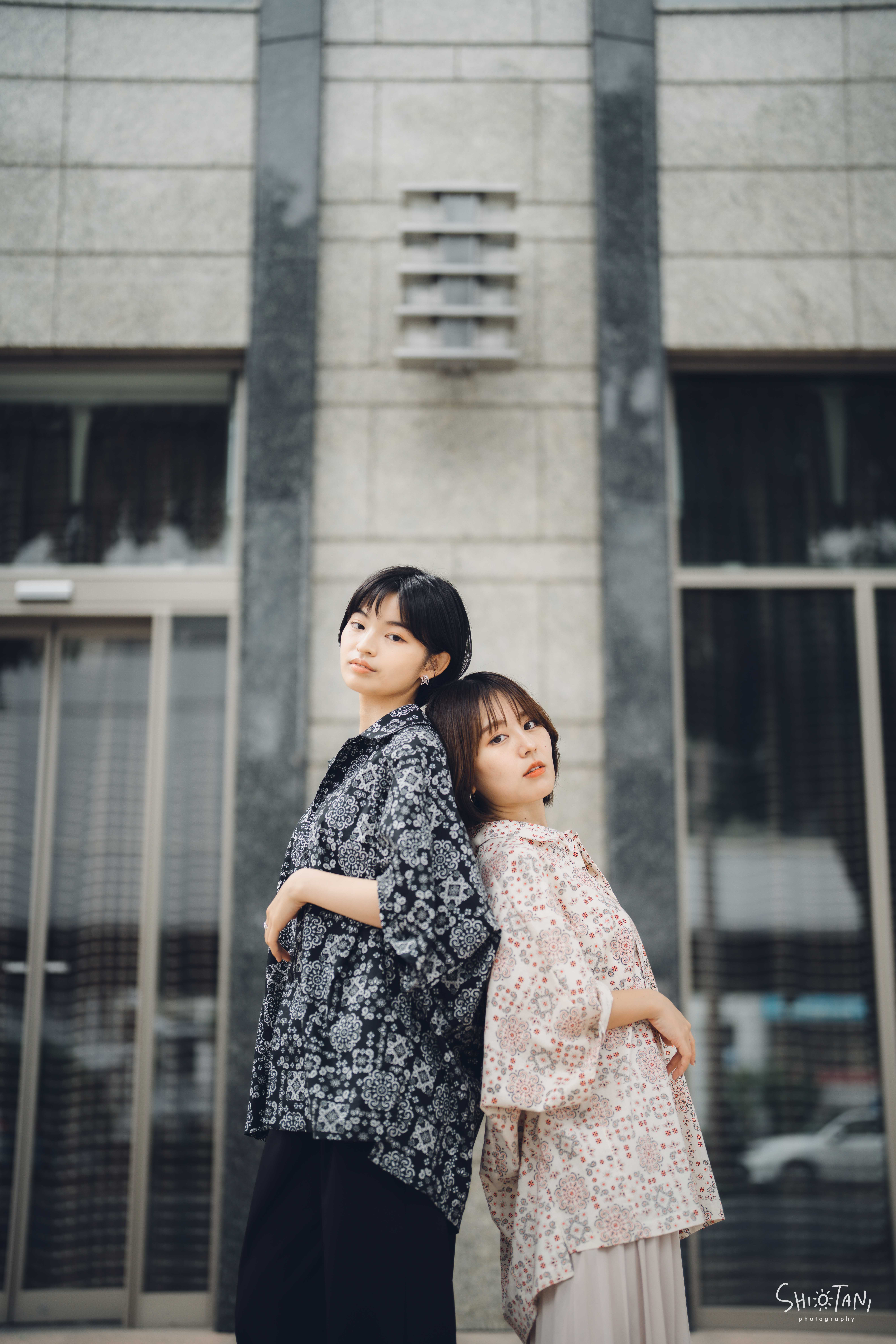 ペイズリーカットシャツ White