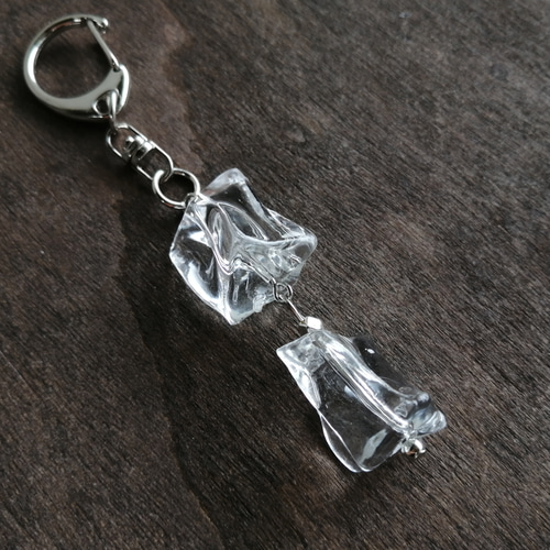 ロックアイスのキーホルダー / 氷 / アイス その他アクセサリー