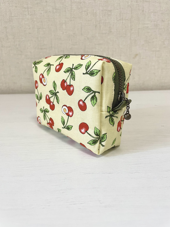 さくらんぼのスクエアポーチ ポーチ mulberry-y 通販 14120445