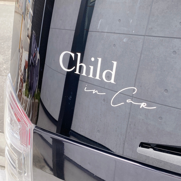 【RECおまけつき】Child Kids Baby on Board ベビーインカー  LECシール 車ステッカー 12枚目の画像