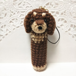 あみぐるみ リップケース ダックスフンド その他ケース mikan-ya 通販