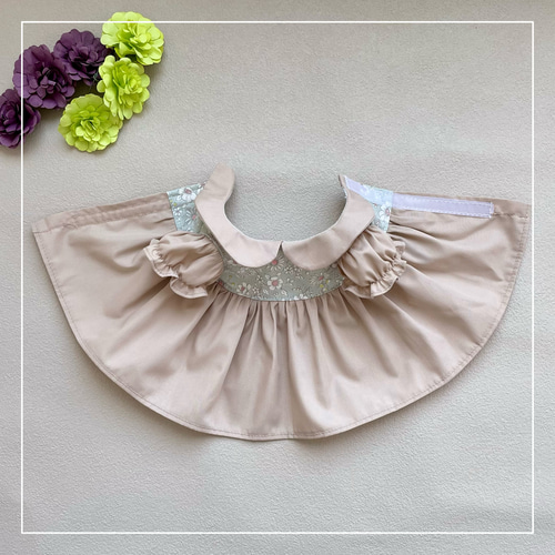 ソランちゃん 服 レミンちゃん 服 メルちゃん 服】花柄 グリーン