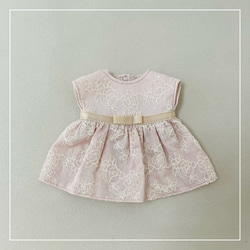 【ソランちゃん 服  レミンちゃん 服】ロマンティックワンピース 3枚目の画像