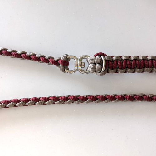 パラコード カフェリード 《耐荷重120kgf》 ③ リード・首輪 ちゅーる