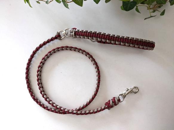 パラコード カフェリード 《耐荷重120kgf》 ③ リード・首輪 ちゅーる