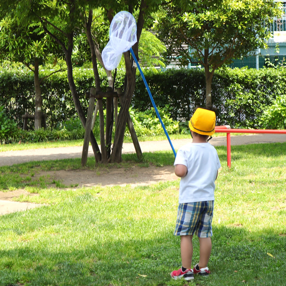 やわらかヘルメット風帽子【名入れできる！】春夏のおでかけ用キッズ帽子 12枚目の画像