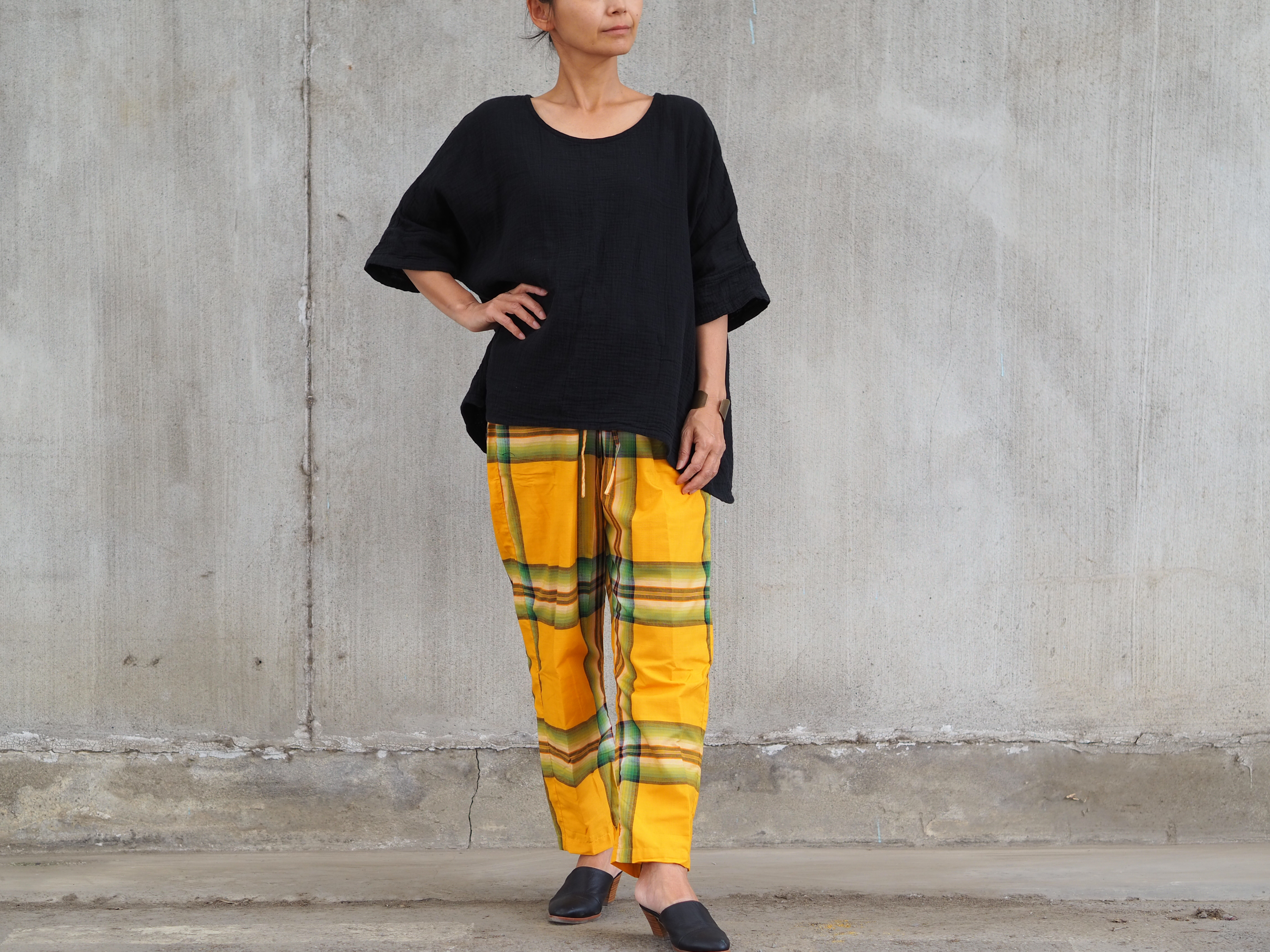 サロンで作ったテーパードパンツ/(5)