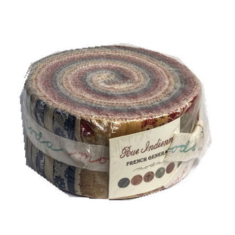 「Rue Indienne」 ジェリーロール カットクロス moda 生地 フレンチジェネラル French G