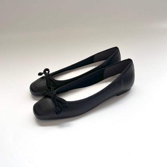 DALI_Square 編織緞帶 | 芭蕾舞鞋 | 黑色 | 風雨無阻 第5張的照片