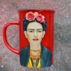 【オーダーメイド】手作りコーヒーカップ コップ マグカップ 3D 似顔絵 肖像画 写真 人形 フィギュア/誕生日 6枚目の画像