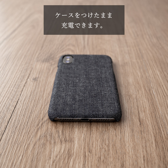 全機種対応 スマホケース まるっと 【 岡山 デニム 】 iPhone メンズ ギフト 父の日 BB02M 9枚目の画像