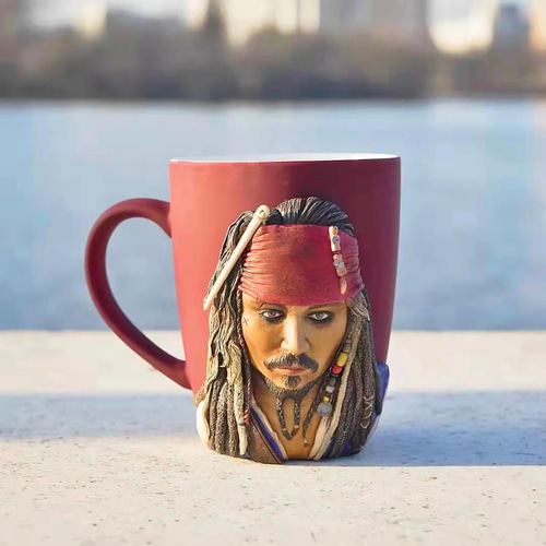 オーダーメイド】お写真入から コーヒーカップ 3D 似顔絵 肖像画 写真