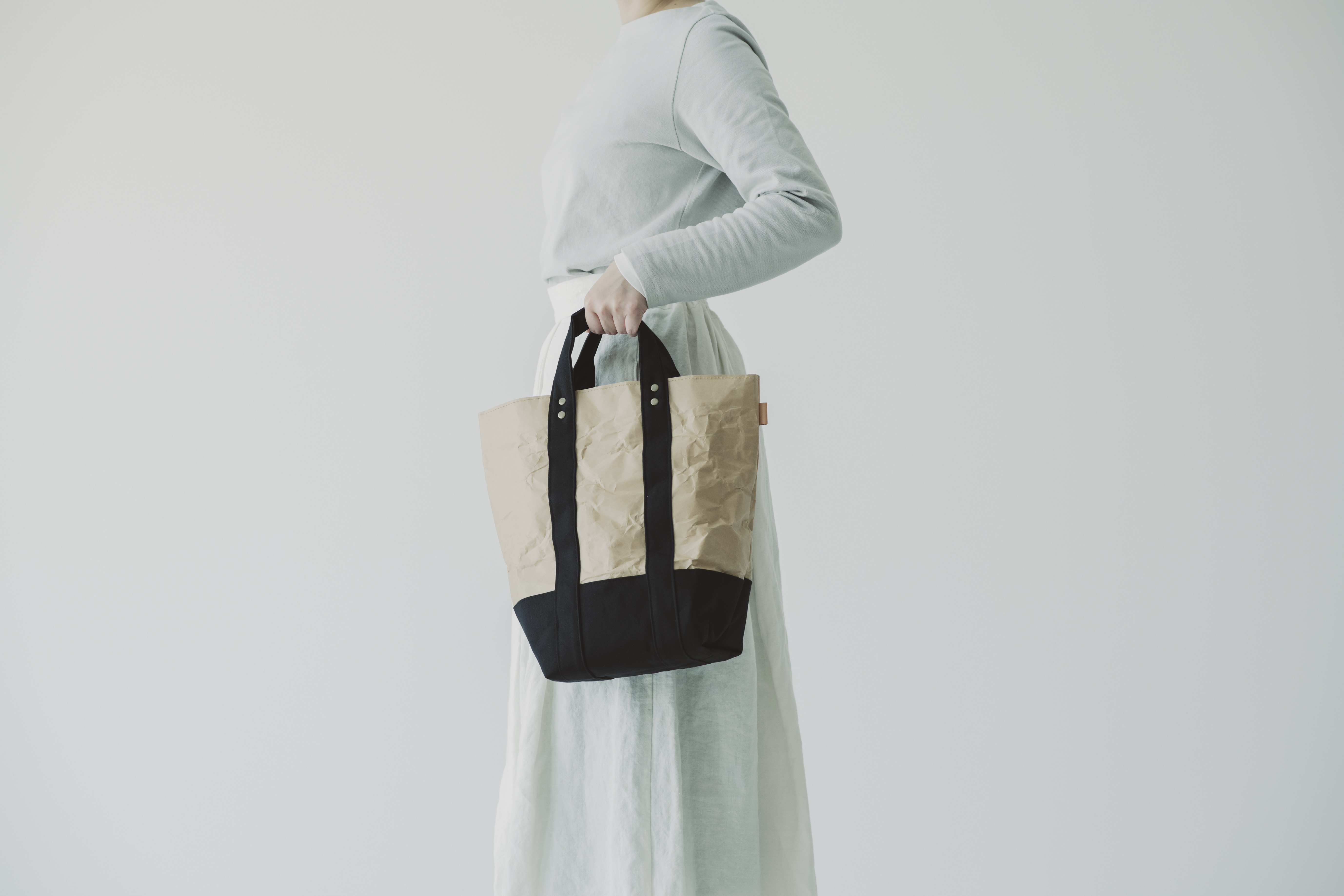 コメカミフクロ TATE TOTE(タテトート) Msize -黒-