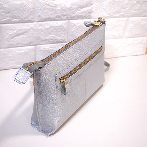 ハンドメイドショルダーバッグ☆ファスナーショルダー☆＊まる＊です♪ ハンドメイドショルダーバッグ☆ファスナーショルダー☆＊まる＊です