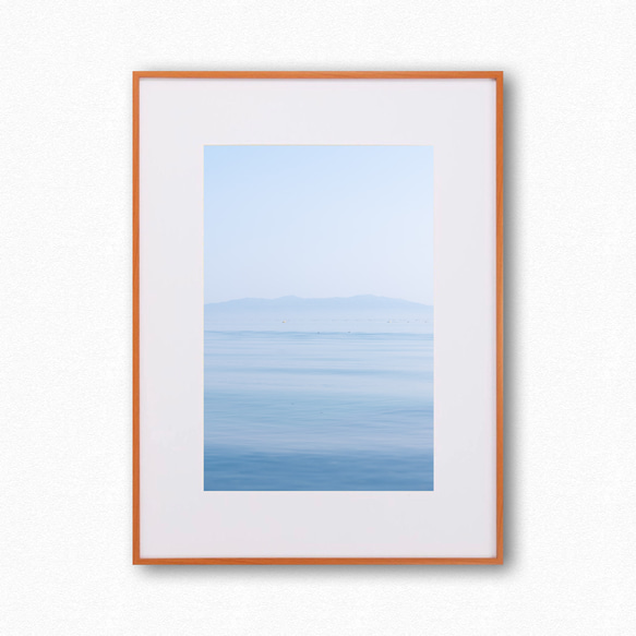波の音を感じるポスター インテリア アート ポスター 海 ブルー 送料無料 1枚目の画像