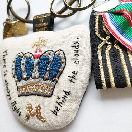 ★大きいサイズ★♡王冠刺繍ロゴ入り♡セットアップ　１０Ｌ オリオン王冠刺繍：ワンポイント刺繍ポケ付きビッグT — HABUBOX