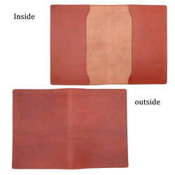 書籍封面，小號 B6 尺寸，5 種顏色，天然鞣製皮革，來自姬路的 Sanyo 皮革 第4張的照片