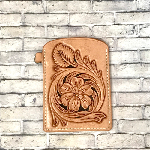 父の日/レザーパスケース/シェリダンスタイル/カードケース/レザー  