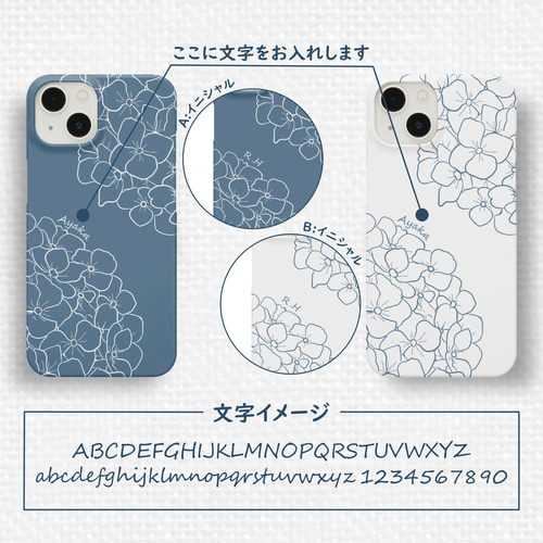 ワイルドフラワー Lilac and Blue Floral iPhoneケース 花柄 青 Lilac and Blue Floral iPhone 16 Pro Max Case – Wildflower Cases