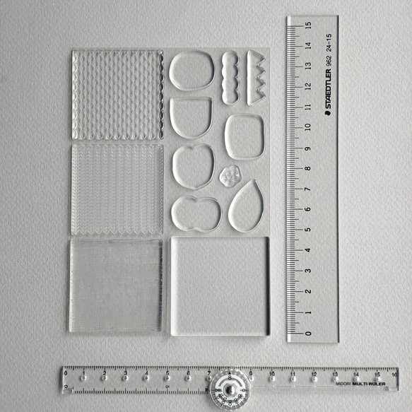 余白を愉しむクリアスタンプ  Ka-Sa-Ne STAMP【北欧柄】 7枚目の画像