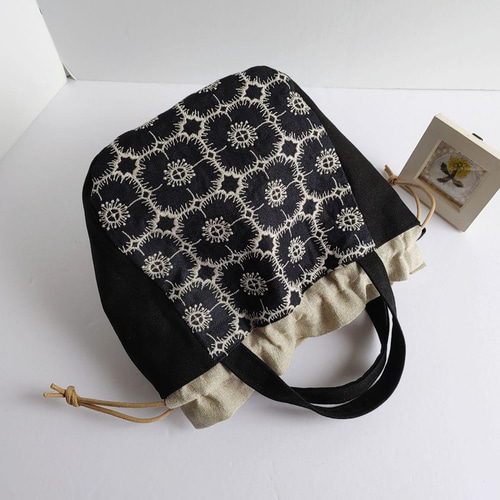 ミナペルホネン レア sky flower ミニサイズまるいショルダーバッグ