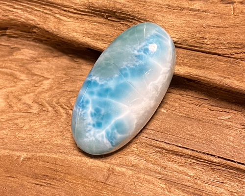 専用【極上,美品】ラリマールース　スクエア型　裸石　握り石　天然　原石　No.２ 専用【極上,美品】ラリマールース スクエア型 裸石 握り石 天然 原石