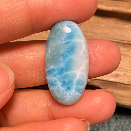 カリブの宝玉 ツートーンの海 ラリマー ルース 19 天然石 天然石