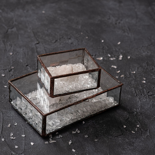 Lサイズ＞ヒマラヤ産水晶クラスター付き浄化セット✨天然石