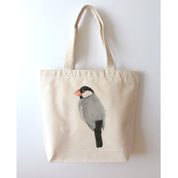 大人も着やすいシンプルファッション ハンドメイド 鳥舞う軽やか