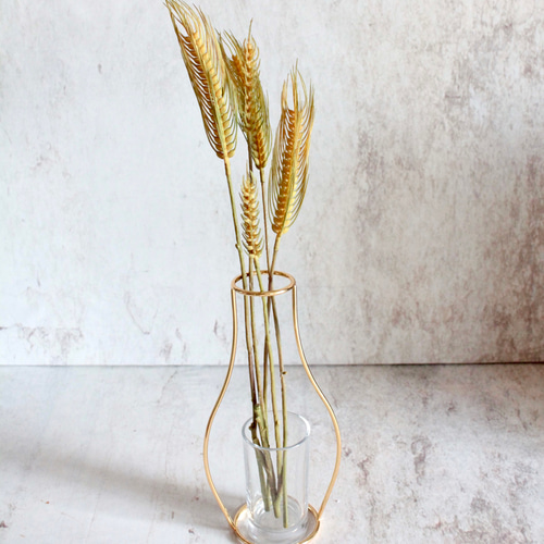 造花、フラワーベースセット 花瓶 No.20 BIG ホワイト + 一輪挿し 19/20/22 木製 【2点セット