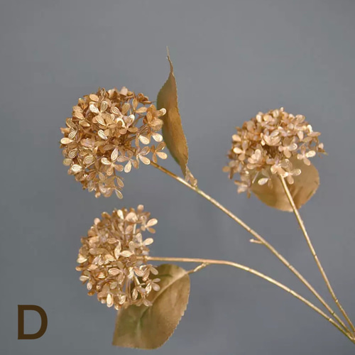 ゴールド♡造花植物 全14種類 アートフラワー Ririkuru 通販 14129054