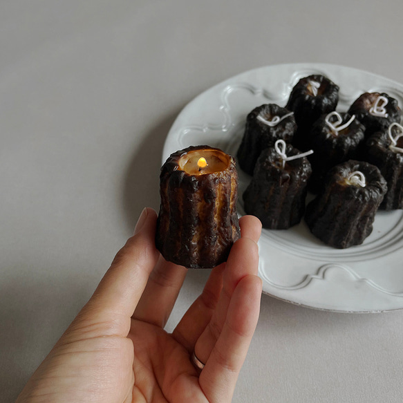 糖果蠟燭"canele" 第2張的照片