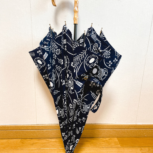 藍染ハンドメイド日傘 藍染ハンドメイド日傘