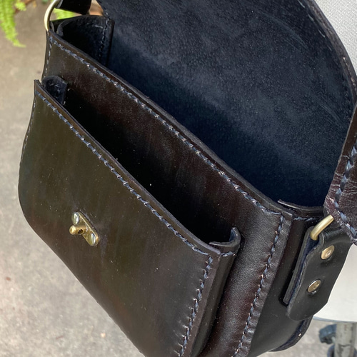 ミニショルダーバッグ/レザーポシェット・黒 ポシェット Chet ミニショルダーバッグ/レザーポシェット・黒 ポシェット Chet