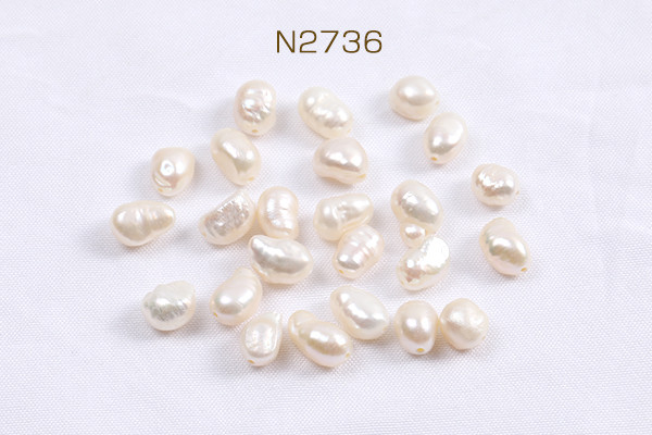 淡水パール6連 淡水パール (106) ビーズ コイン 11mm 1粒売り（#29） 淡水