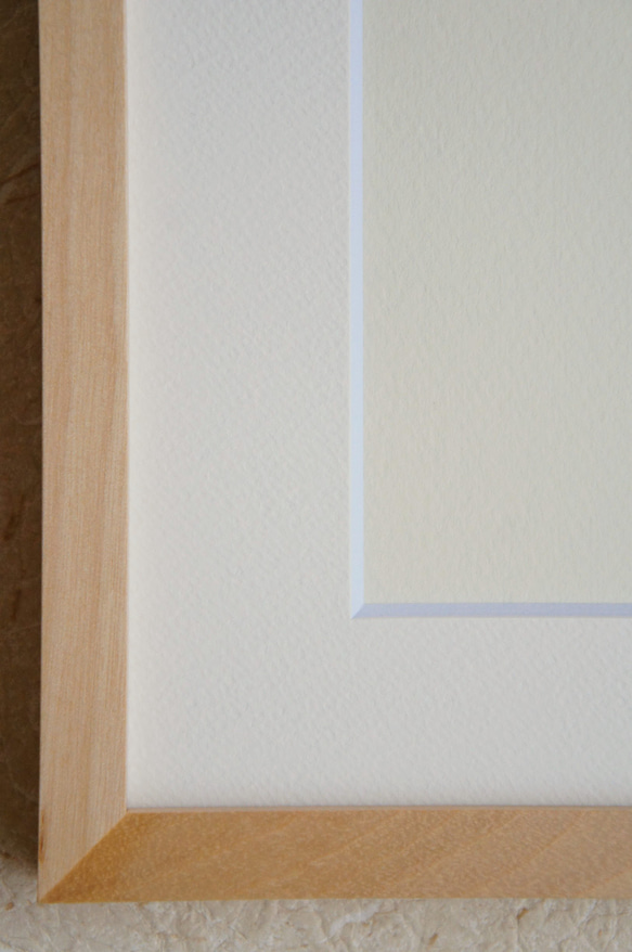 原画『PEACE』水彩イラスト　＊木製額縁入り 4枚目の画像