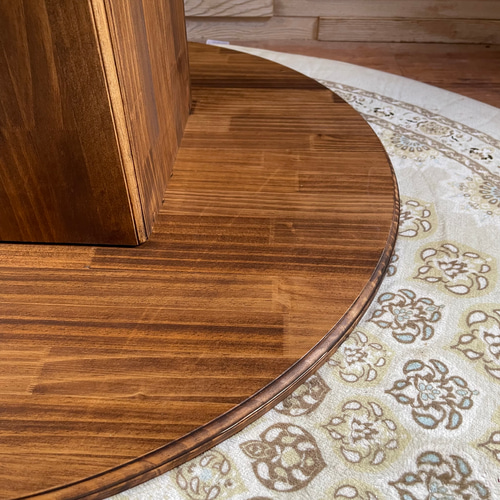 サイズオーダー可」丸テーブルB/ ラウンドテーブル/円形/ダイニング