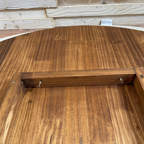 値下げしました!サイズが変わる、ラウンドテーブル木製円形テーブル サイズオーダー可」丸テーブルB/ ラウンドテーブル/円形/ダイニング