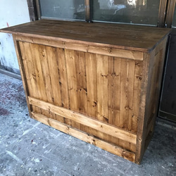 受注製作】受付カウンターテーブル レジカウンター］【1200