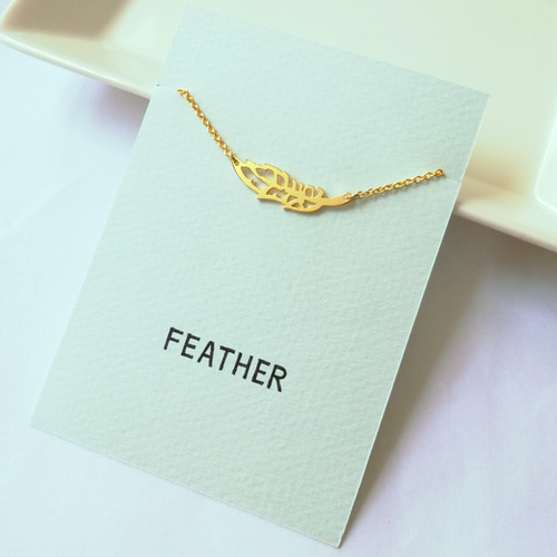羽根デザイン ネックレス Binich シルバー925 ペアネックレス フェザーネックレス ペア
