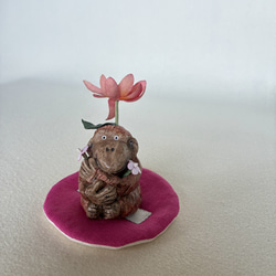 和のいろリネンで暮らしに彩り【ふんわりコースター】色見本＊全10色 15枚目の画像