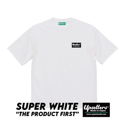 Tシャツ / オリジナル枚数限定  Upsetters®︎ /Super White"T-001" : 45RPM 2枚目の画像