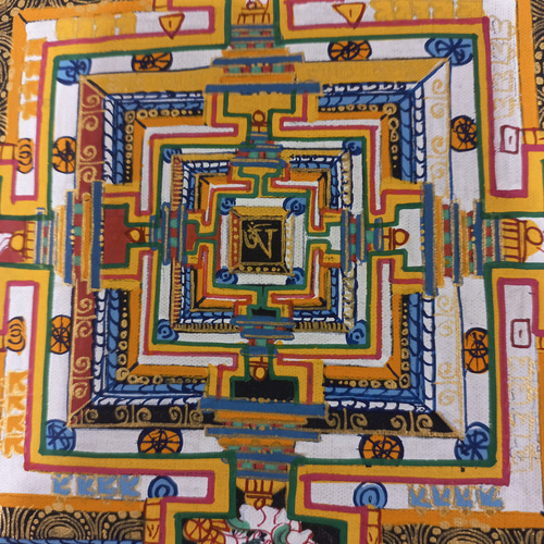 チベットタンカマンダラ40cm その他アート Shanti 通販 14132367