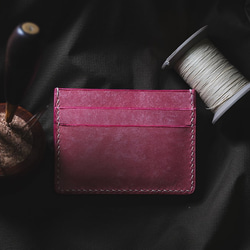 【受注生産】ヴィヴィド ５ポケットカードケース ピンク 2枚目の画像