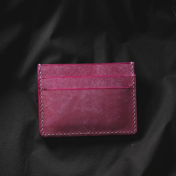 【受注生産】ヴィヴィド ５ポケットカードケース ピンク 4枚目の画像