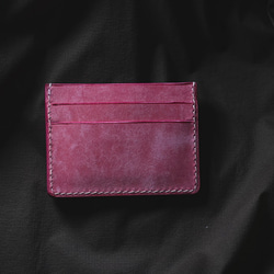 【受注生産】ヴィヴィド ５ポケットカードケース ピンク 3枚目の画像