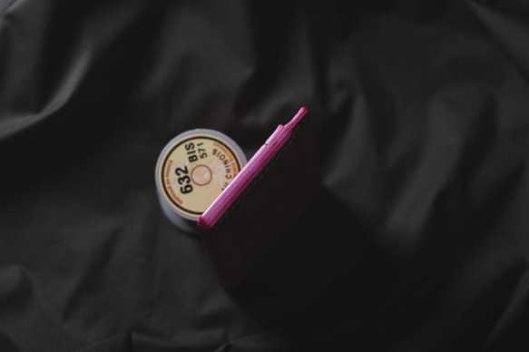 【受注生産】ヴィヴィド ５ポケットカードケース ピンク 6枚目の画像