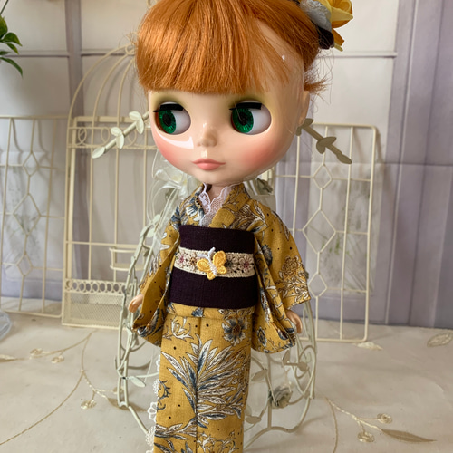 ブライスアウトフィット お着物 帯 髪飾り その他人形 瑞恋 通販