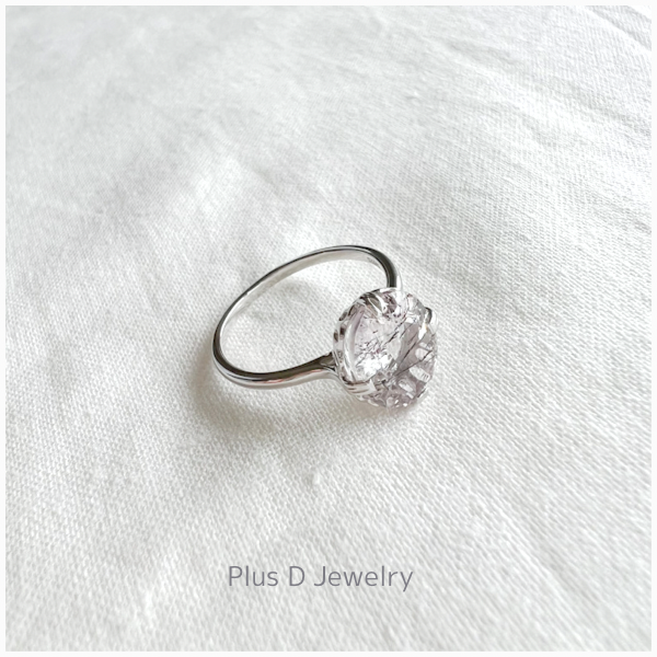 FD-026 SV925 ゲーサイトインクォーツ リング 2.26ct