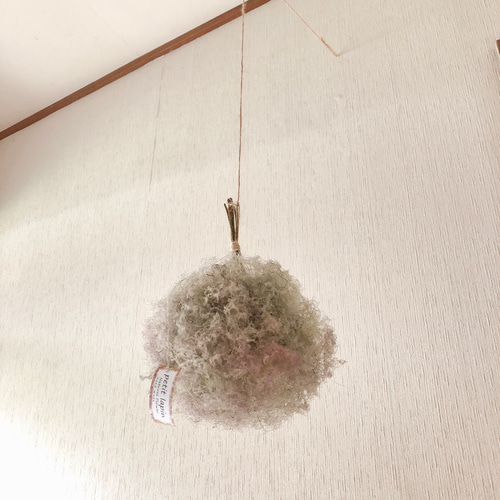 スモークツリー フライングボール M ドライフラワー ② ドライフラワー